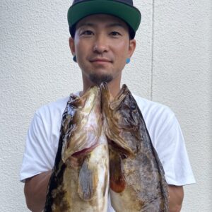 【多賀英二様】底物ライン倭でまたまたクエキャッチ！